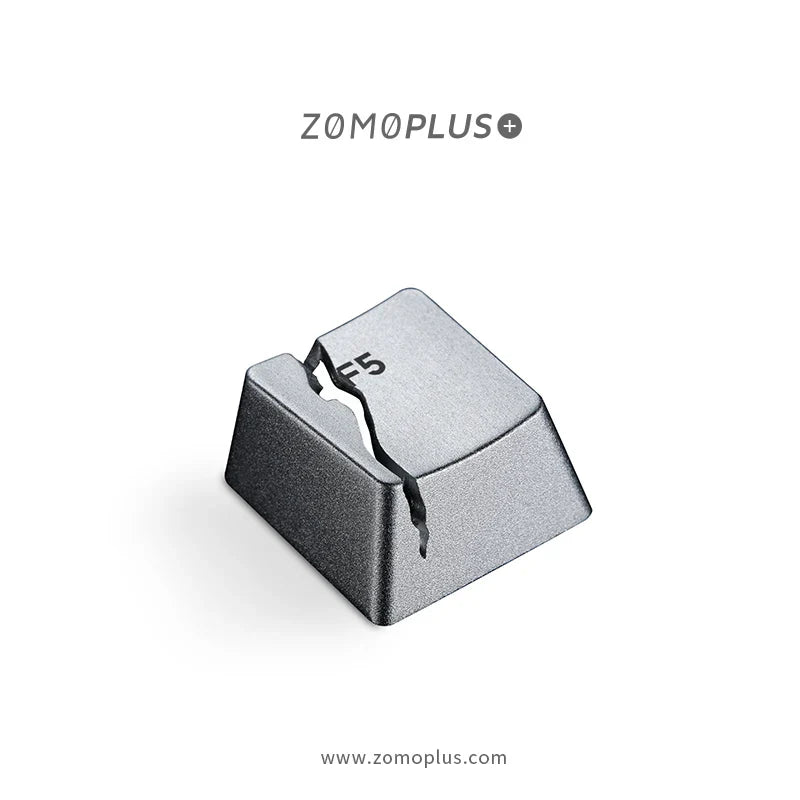 Broken F5 Keycap Customized Keyboard Metal Replacement Key for Keyboard Cross Axis Keyboard Creativity Split Page Refresh Keys