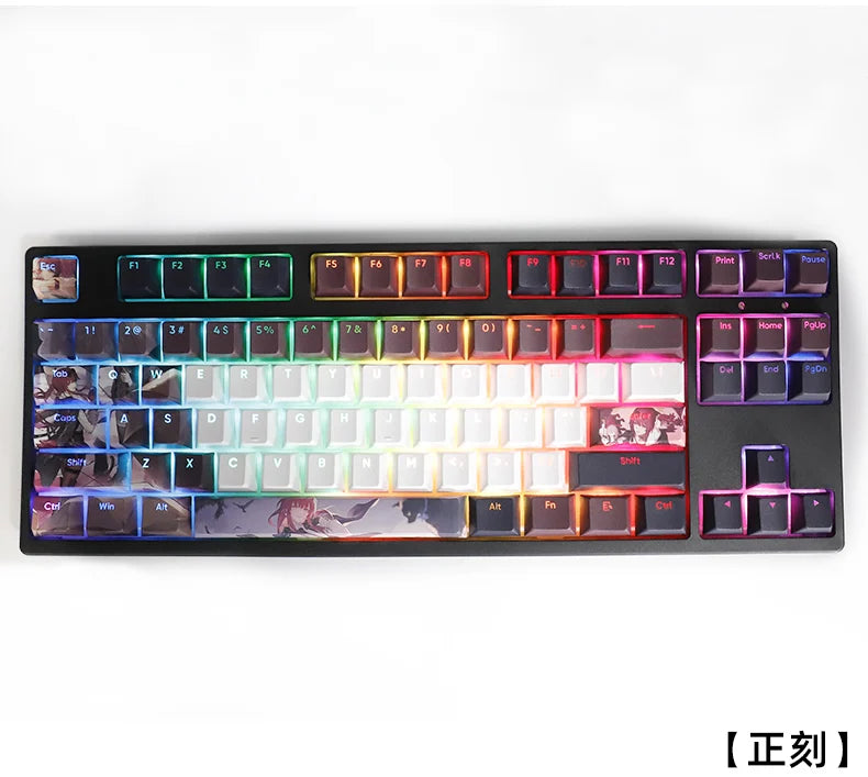 Honkai: Star Rail Anime Artisan Keycap Kafka Cute Cartoon 137key Customized Cherry Profile Keycap PBT Gaming Mechanical Keyboard