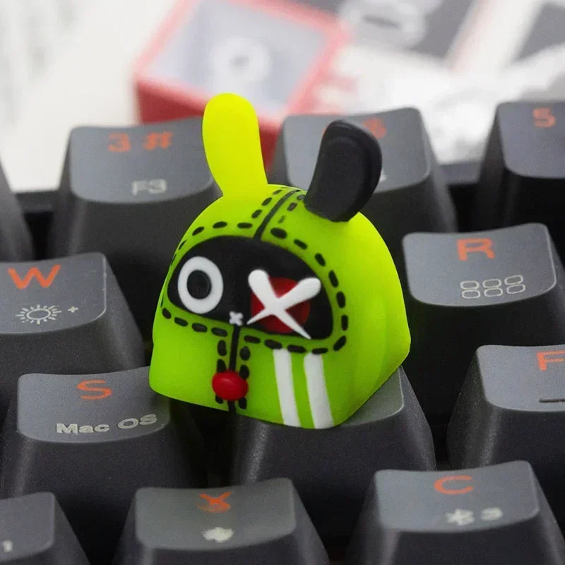 Zenless Zone Zero Keycap Custom Ellen Joe Amime Artisan Keycap Cute Kawaii Korean Point  Key Caps Mechanical Keyboard Accessory