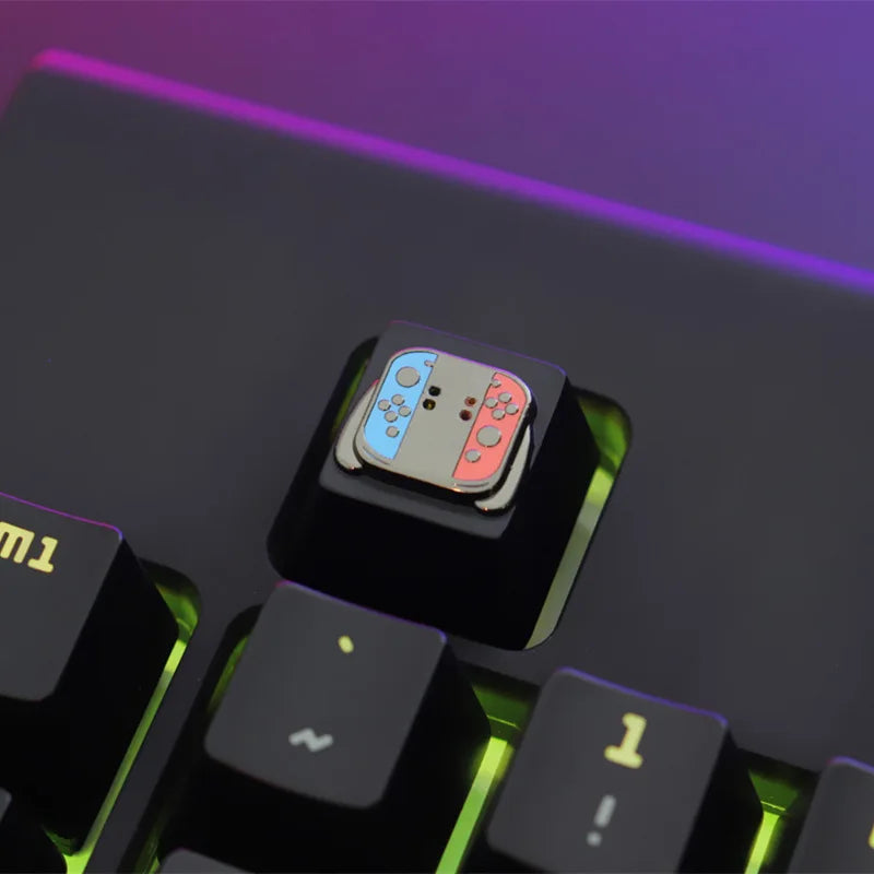 Dropshipping Artisan Custom ESC Keycap Alu Alloy Keycaps for Mechanical Keyboard STEAM R4 Height Stereoscopic