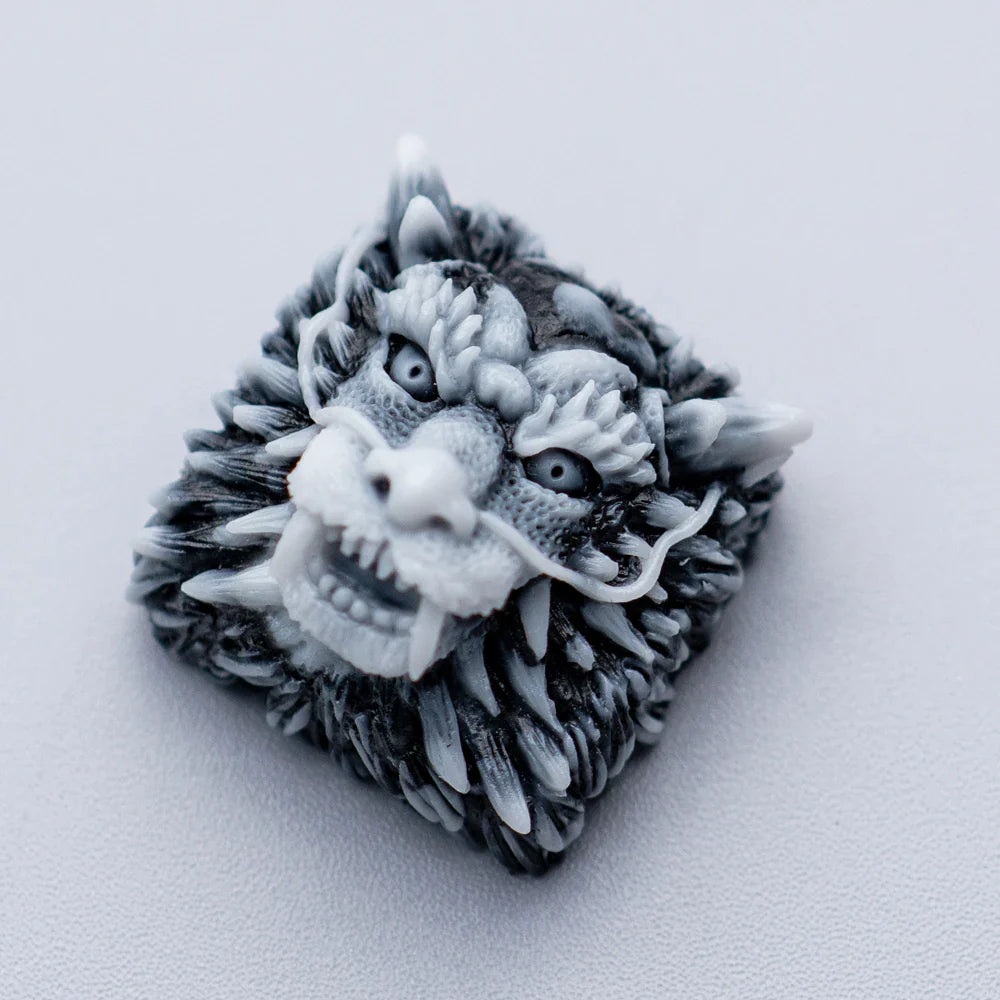 ECHOME Dragon Keycap 3D Resin Keycap for Mechanical Keyboard Custom Handmade Cool Key Cap Keyboard Accessories Decoration Gift