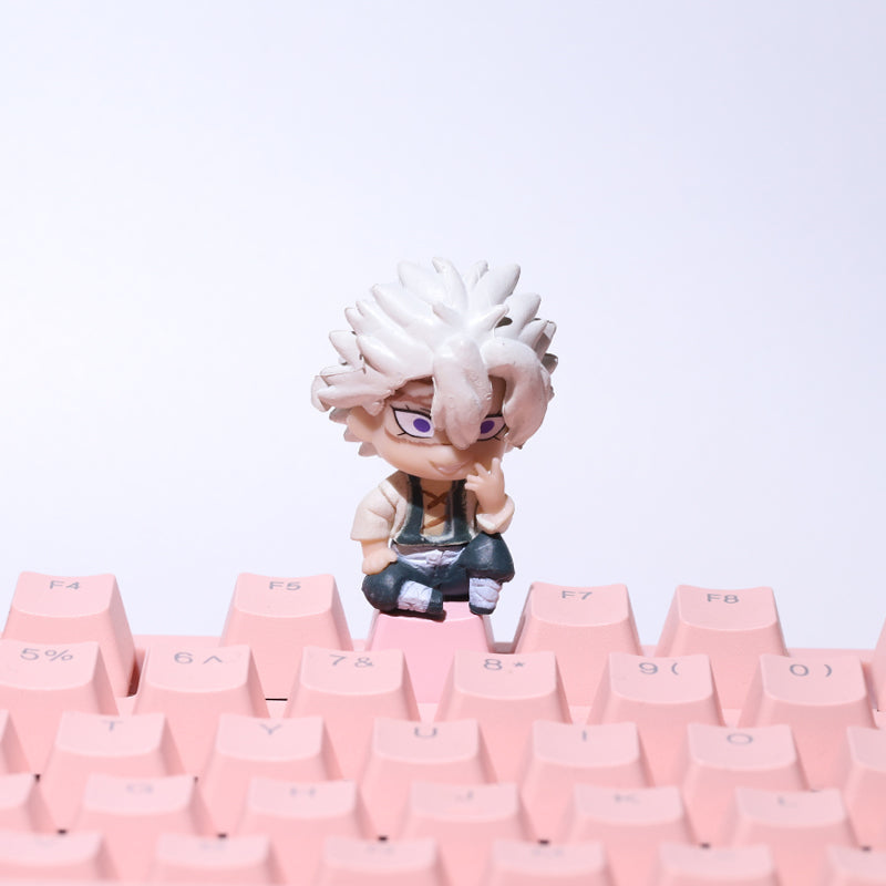 Cute Stereo Anime Keycaps For Mechanical Keyboard Caps PBT Personalized Cherry MX Artisan Custom Pink ESC Keycap