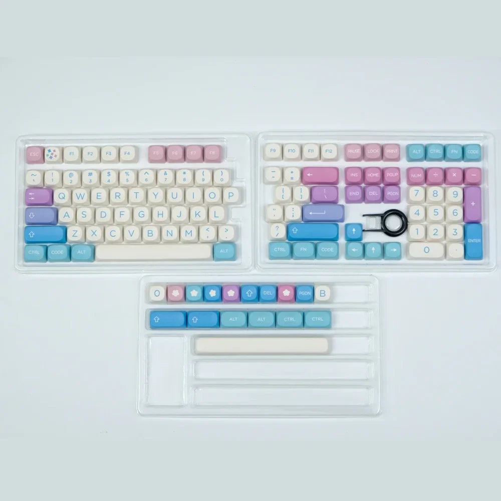 PBT Keycap 129 Key Fairy Keycaps MOA Profile Dye Sublimation Keycap For Gaming Mechanical Keyboard Keycap MX Switch MOA Key Caps