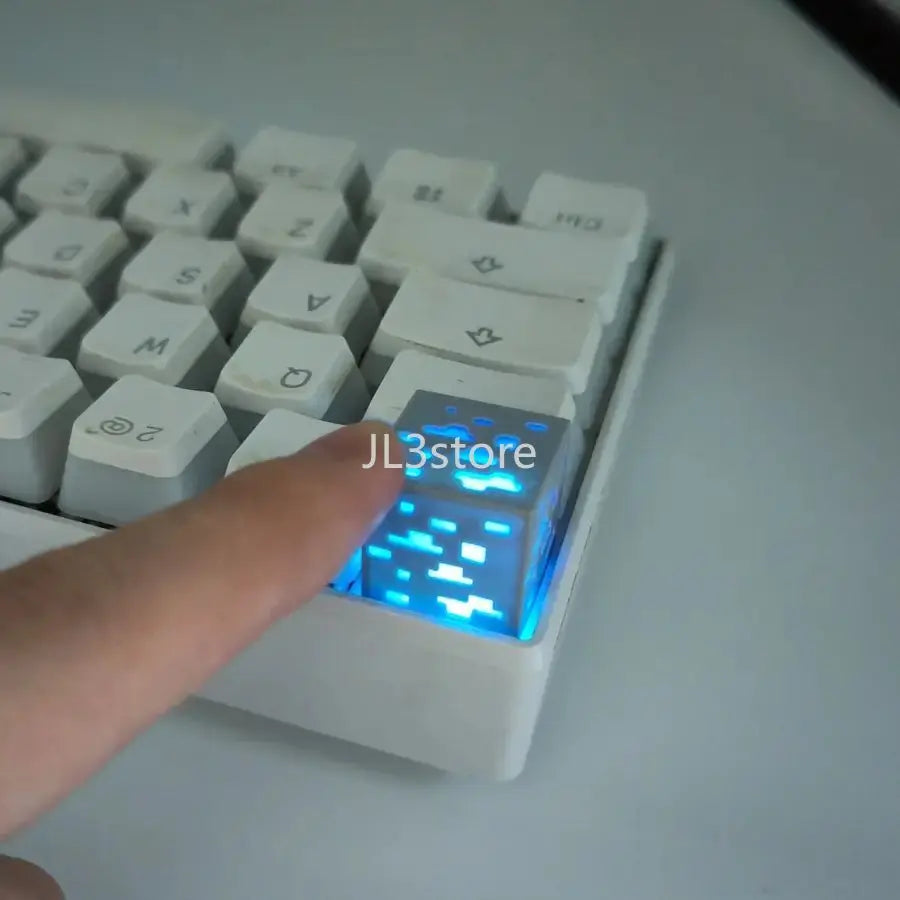 Keycap three-dimensional creative keycap mechanical keyboard transparent keycap esc ore keycap