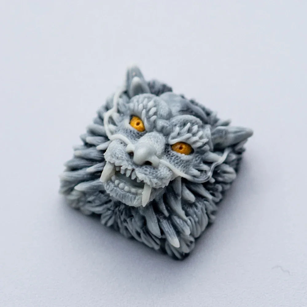 MiFuny Dragon Keycap 3D Handmade Resin Keycaps for Mechanical Keyboard Custom Cool Key Cap Keyboard Accessories Decoration Gift