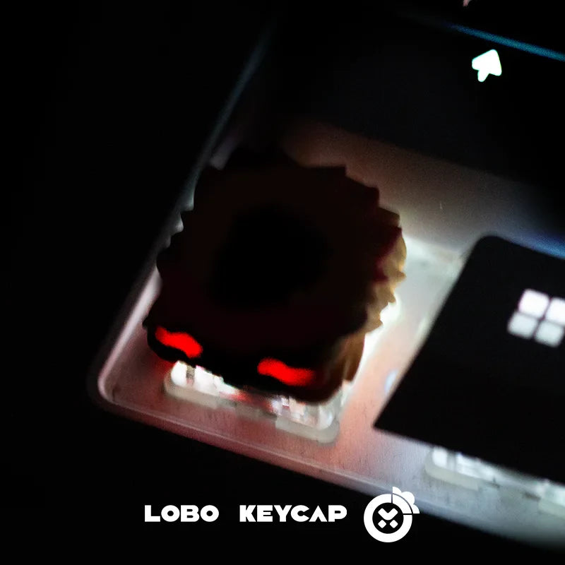 Demon Slayer Mechanical Keyboard Keycap Kamado Tanjirou Agatsuma Zenitsu Hashibira Inosuke Anime Resin Keycaps Custom Gifts