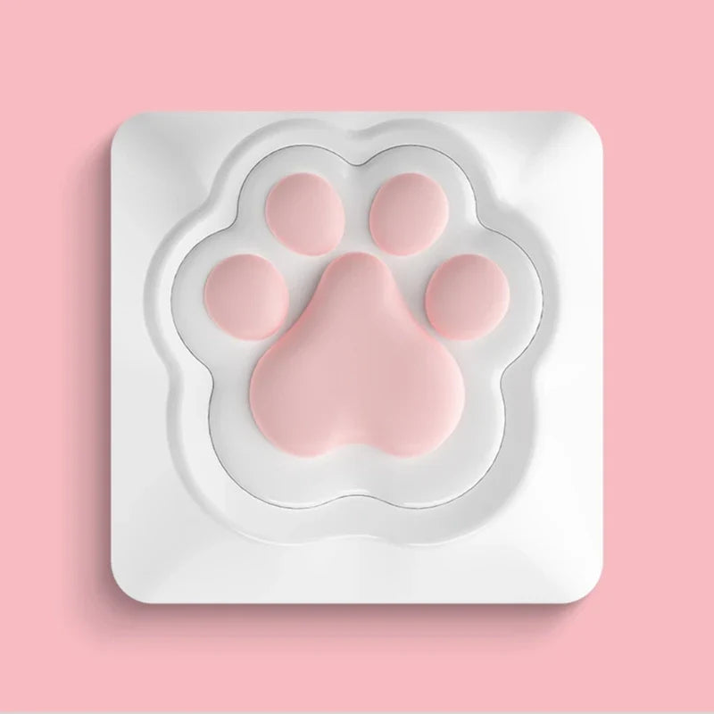 Custom Keycaps Personality Cat Paw Keycaps OEM Profile for MX Structure Mechanical Keys Caps Cute Keys Caps Replacement