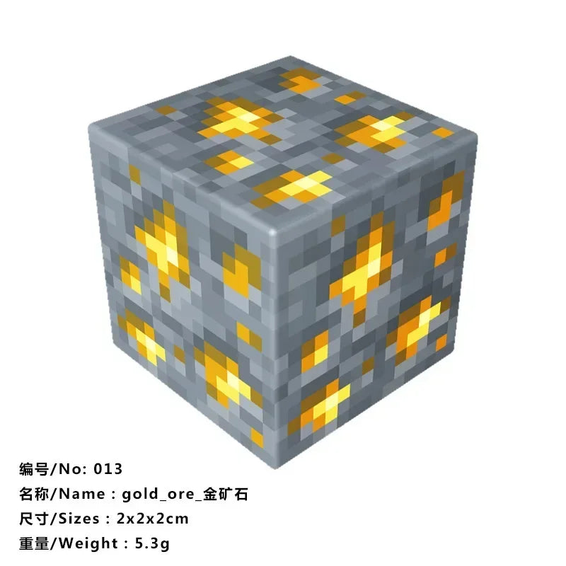 10pcs Minecraftinglys Magnetic Blocks Anime Children Puzzle Assembled Toy Doll Mini Magnetic Cube Model Kids Construction Toys
