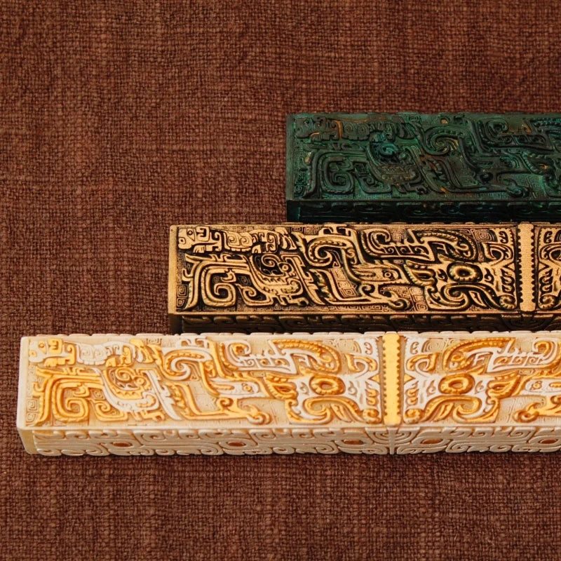 ECHOME Gluttonous Theme SpaceBar 6.25U Resin Artisan Keyboard Cap Original Chinese Culture Custom KeyCap for Mechanical Keyboard