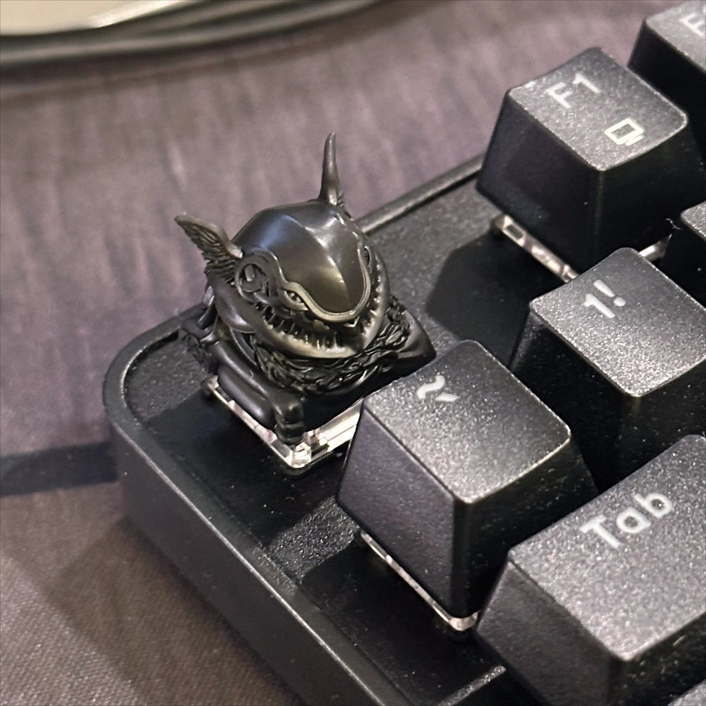 E-Elden Ring Malenia 3D Artisan Anime Keycap Personality Handmade Gaming Keycaps for Mechanical Keyboard Accessories Boy Gifts