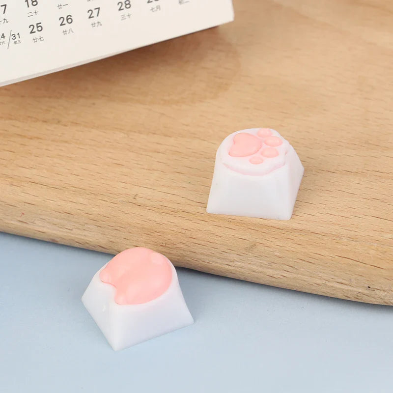 Cat Paws Corgi Buttock Keycap For Mechanical Keyboard ABS Animal Keycaps Key Cap Cherry Mx Switch Alice80 JJK84 IK75 PRO Etc