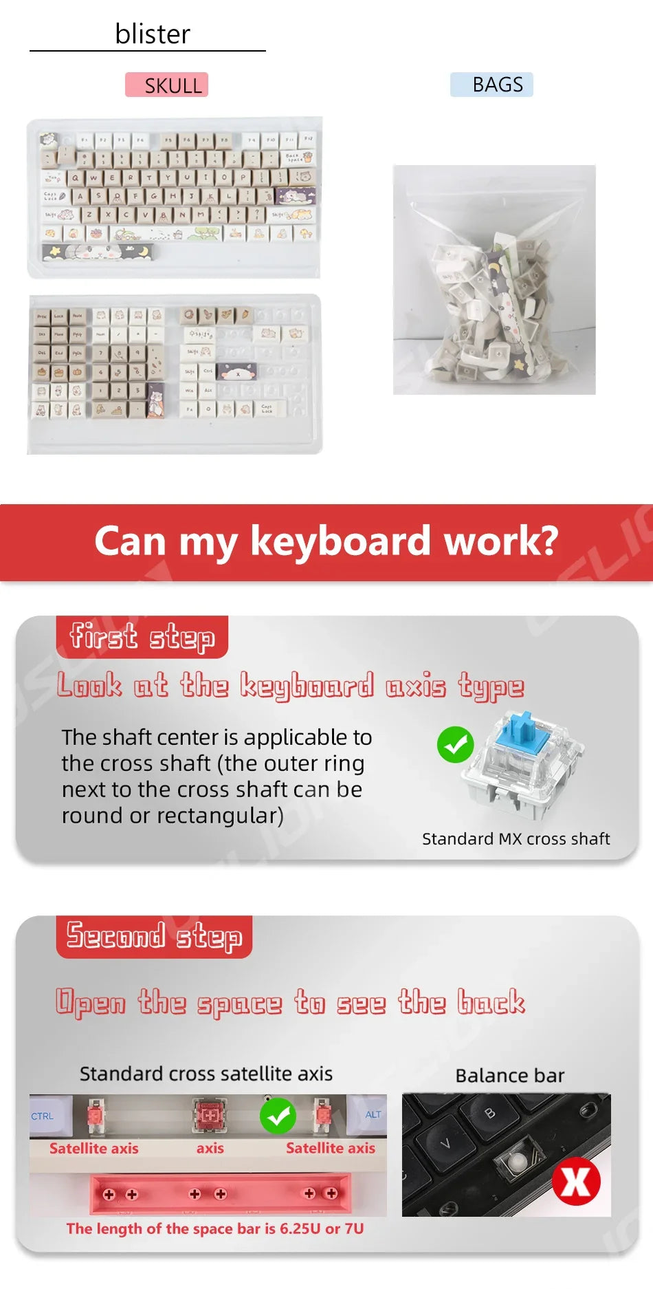 Orange squirrel Gray Rat Theme Keycap XDA Profile Key cap English Korean for 61/64/68/84/87/96/98/104 Mechanical Keyboard Keycap