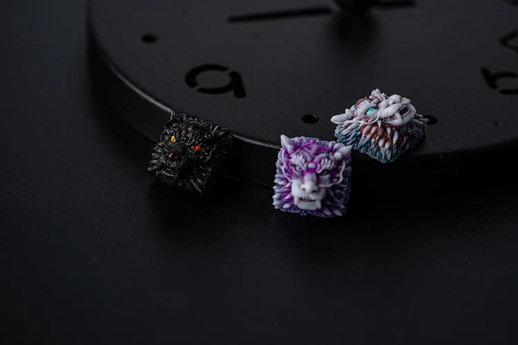 ECHOME Dragon Keycap 3D Resin Keycap for Mechanical Keyboard Custom Handmade Cool Key Cap Keyboard Accessories Decoration Gift