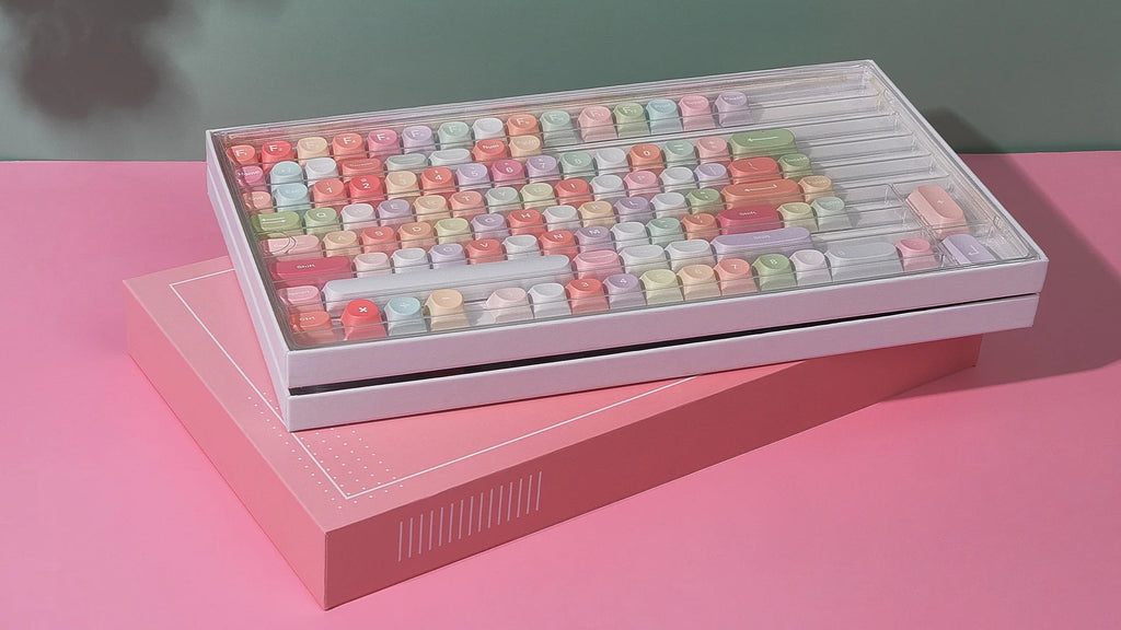 Transparent Keycaps PC 170 Keys Set for Mechanical Keyboard Keycap Accessories Personalized Customization DDA Profile Keycaps