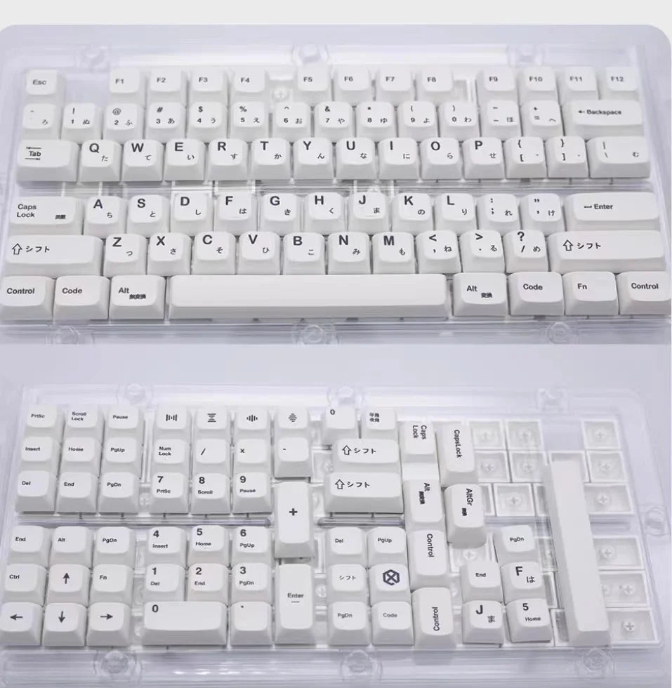 GMK 132 Keys Japanese PBT Keycap XDA Profile Cute Pink Keycaps for DIY Cherry Mechanical Keyboard Custom 61/84/64/68/98/108 Set