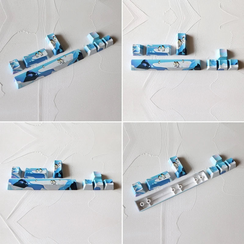 DIY Mechanical Keyboard PBT OEM Profile Direction ESC Enter Keycap Five Sides Dye Subbed Keycap for Cherry MX Switch
