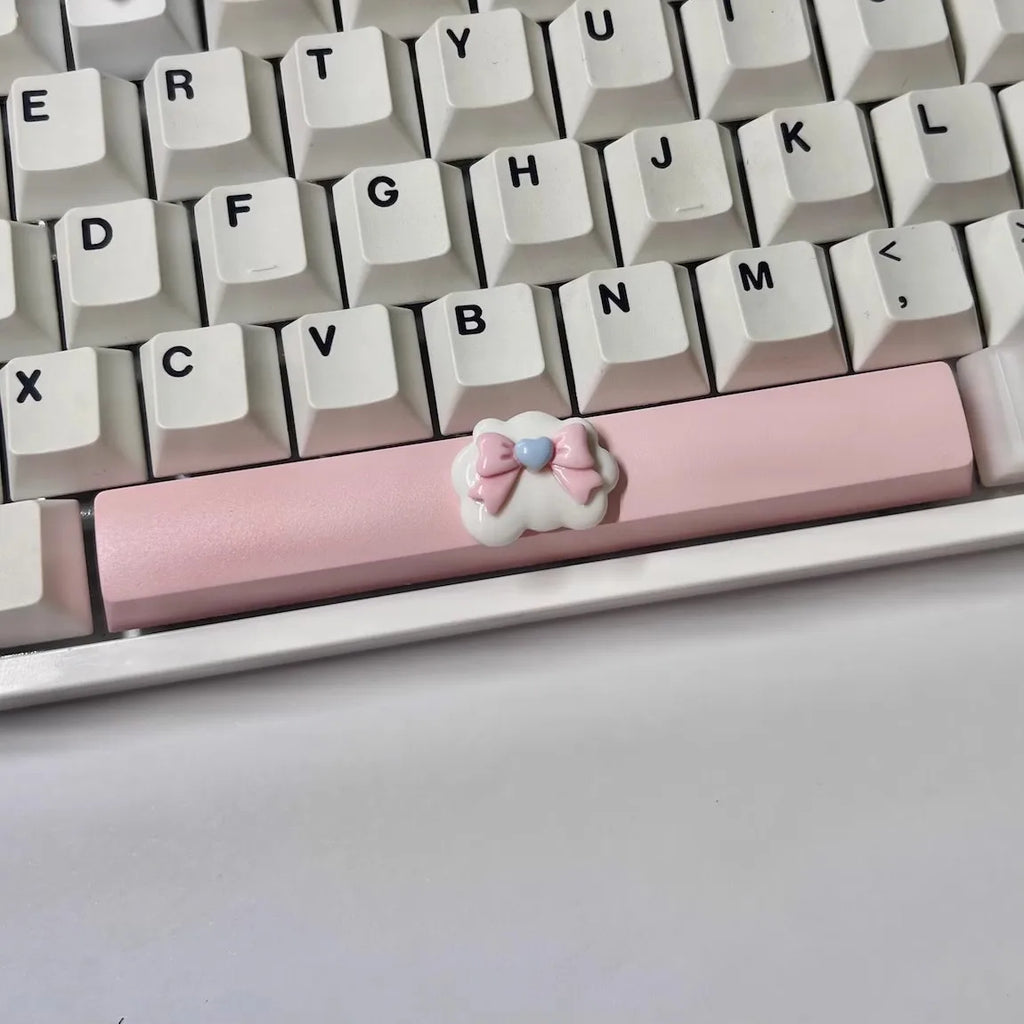 6.25u Space Keycap Cross Axis Mechanical Keyboard OEM Height Bow Rabbit Rabbit Personalized Key Caps