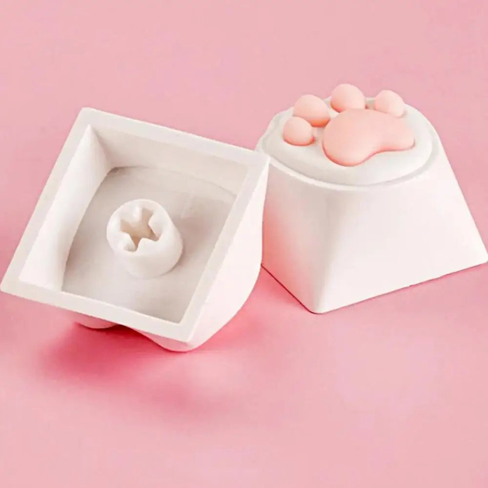 Cat Keycaps Cute Keycaps Compatible With Mechanical Keyboard Computer Accessories Cat Paws And Butts Keyboard Caps