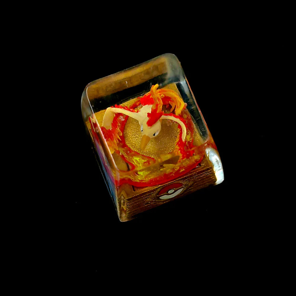 Anime Cartoon Super Transparent PBT Keycap Personality Pink 3D Handmade Cute Gift Mechanical Keyboard Decoration ESC