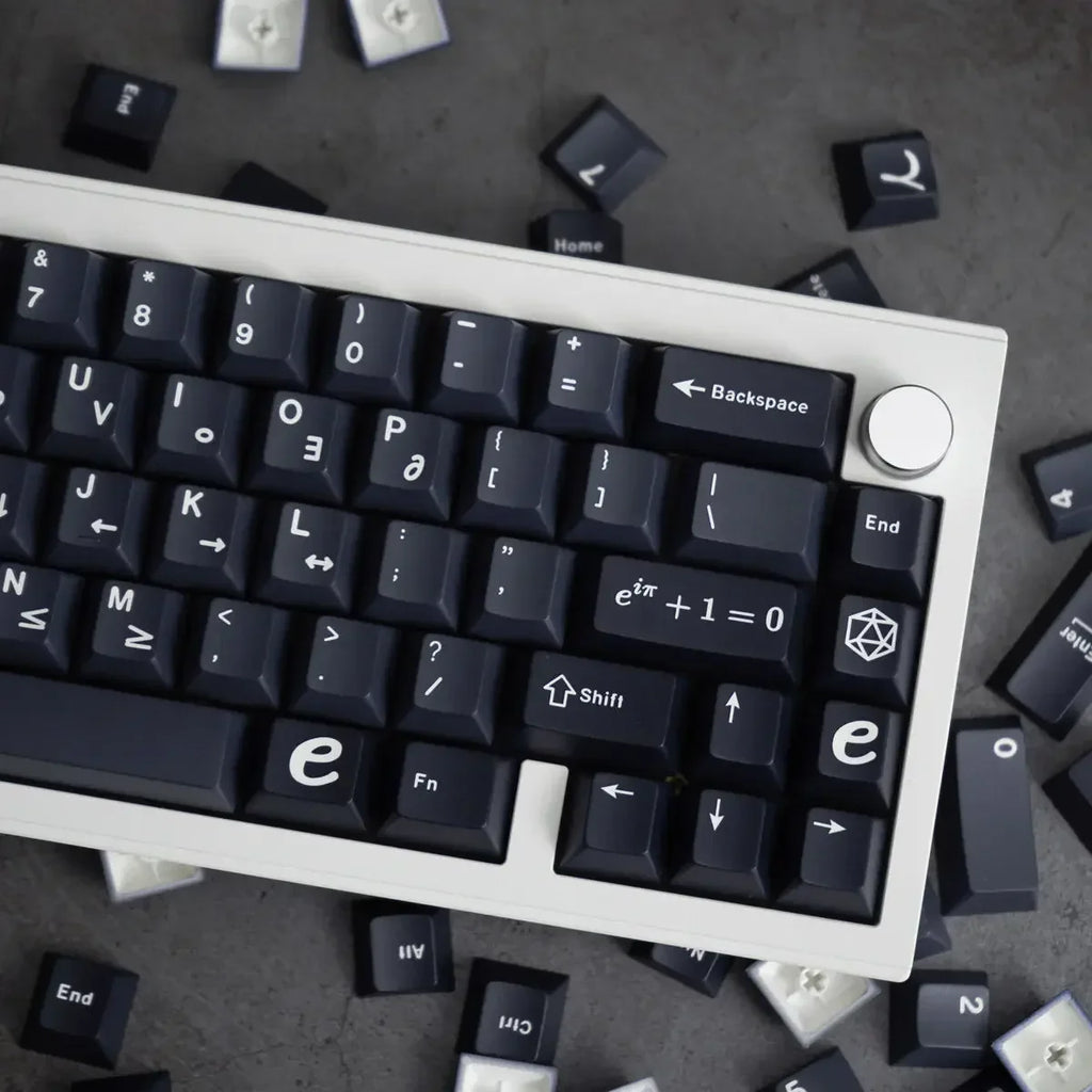 Keycaps Full Sublimation Black Compatible Mechanical Keyboard 61/87/108