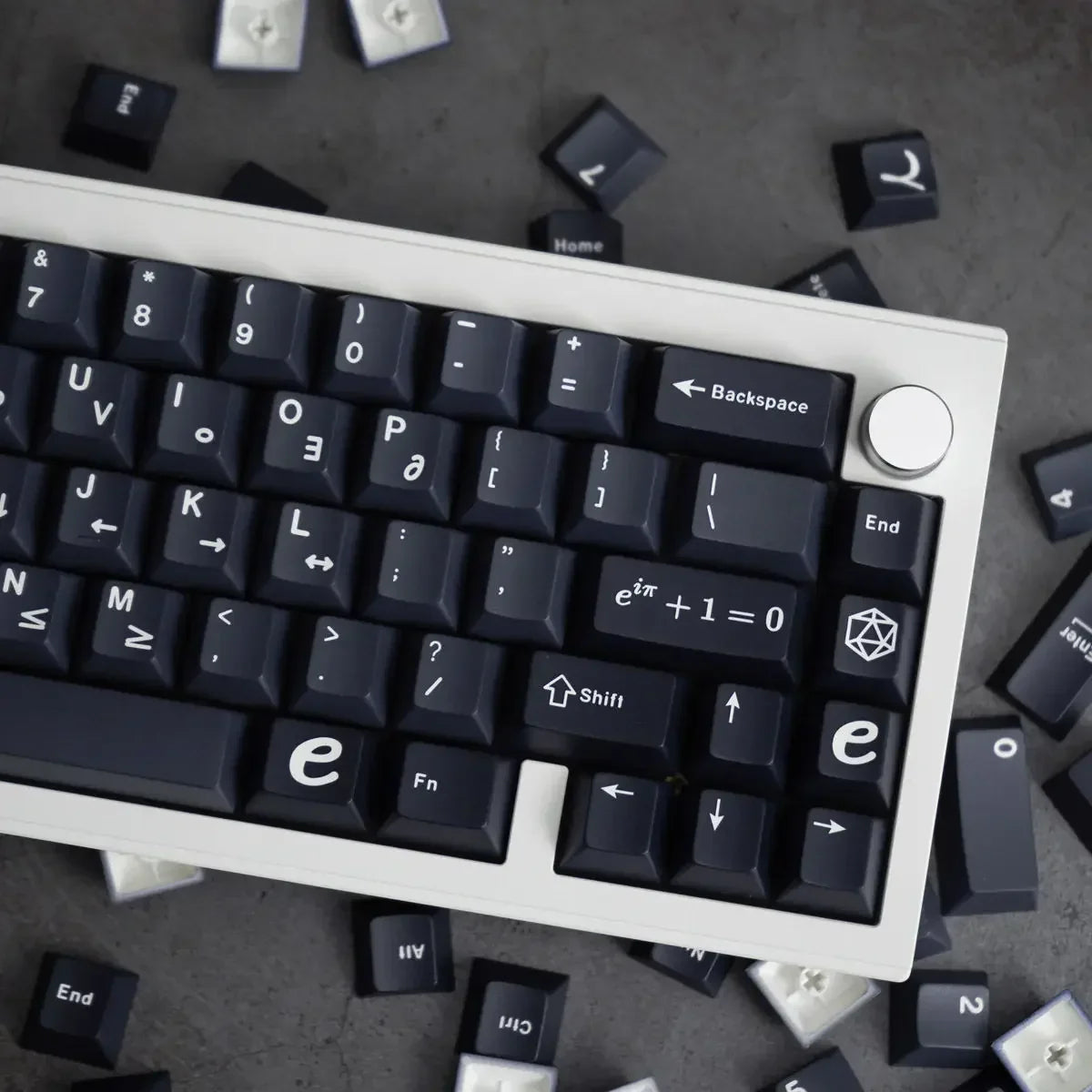 Keycaps Full Sublimation Black Compatible Mechanical Keyboard 61/87/108