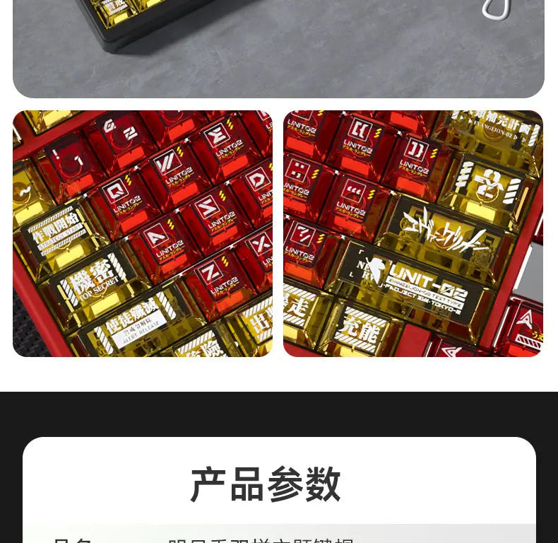 Duplex Translucent Cherry Keycap Set PBT Side Engraved for MX Switch HI75 HI8 68 F99 104 64 Wooting Mechanical Keyboards