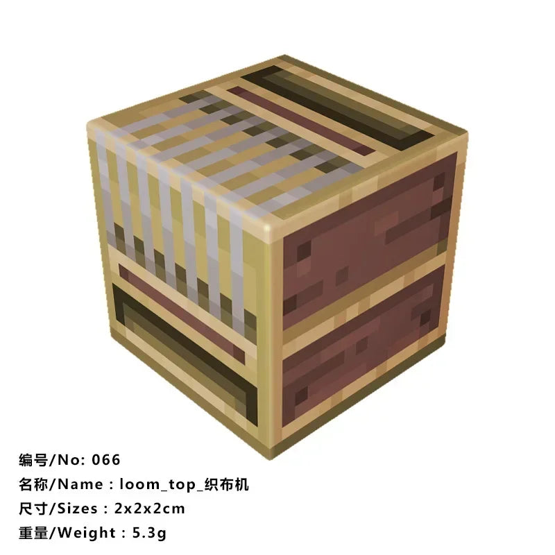10pcs Minecraftinglys Magnetic Blocks Anime Children Puzzle Assembled Toy Doll Mini Magnetic Cube Model Kids Construction Toys