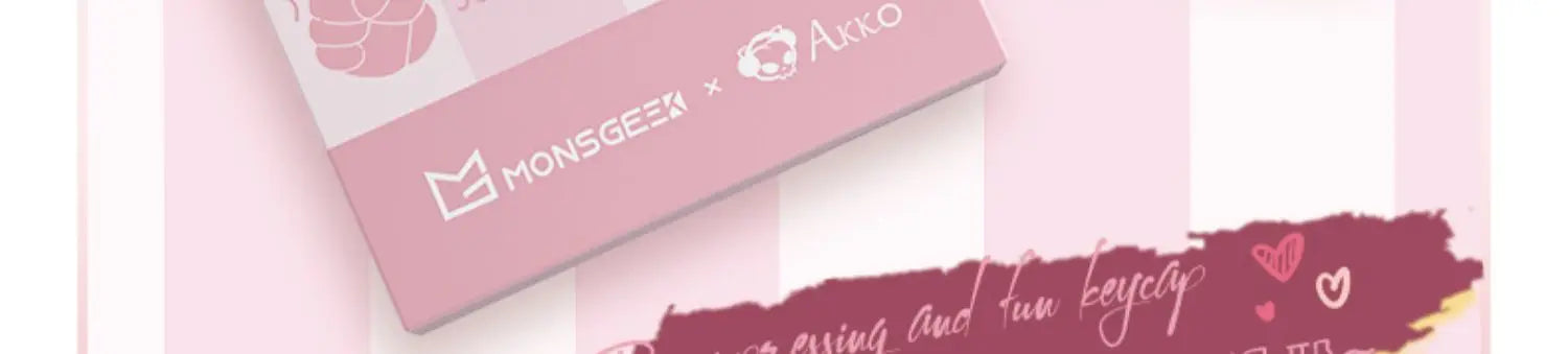 AKKO Keycap Soft Cute Cat Claw Rock Paper Scissors Like Kawaii Keycaps PC Silicone OEM Height ABS Material Girl Custom Key Caps