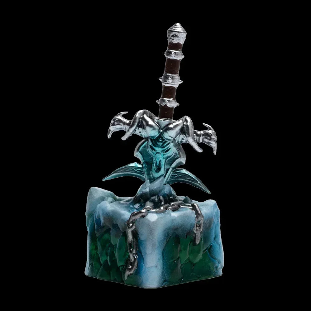 World of Warcraft Frostmourne Anime Keycaps Custom Key Caps for Mechanical Keyboard Caps Korean Keycap PC Game Peripheral Gifts