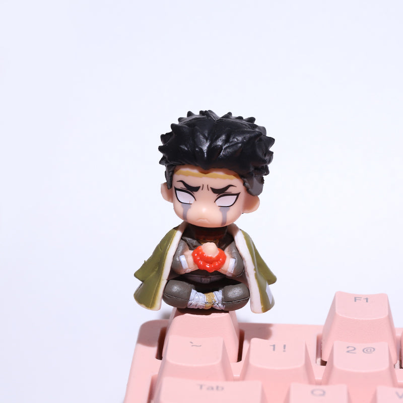 Cute Stereo Anime Keycaps For Mechanical Keyboard Caps PBT Personalized Cherry MX Artisan Custom Pink ESC Keycap