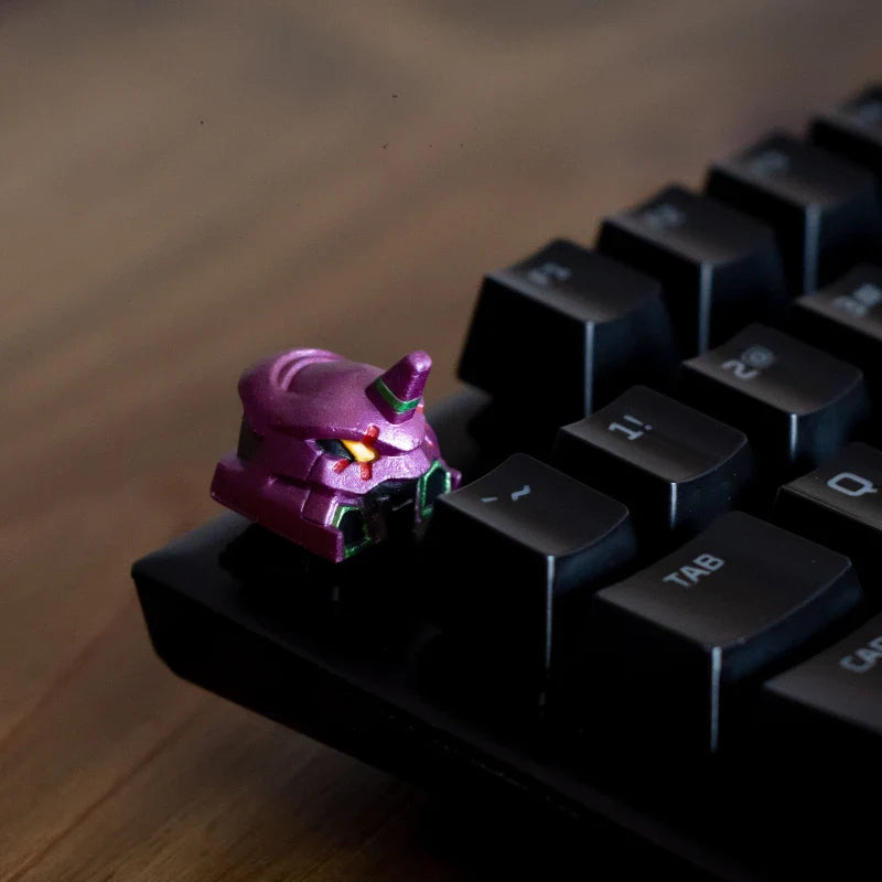 ECHOME Original Design Keycap Resin Artisan Keyboard Cap Aquilek Kawaii Custom Anime KeyCap for Mechanical Keyboard Accessories