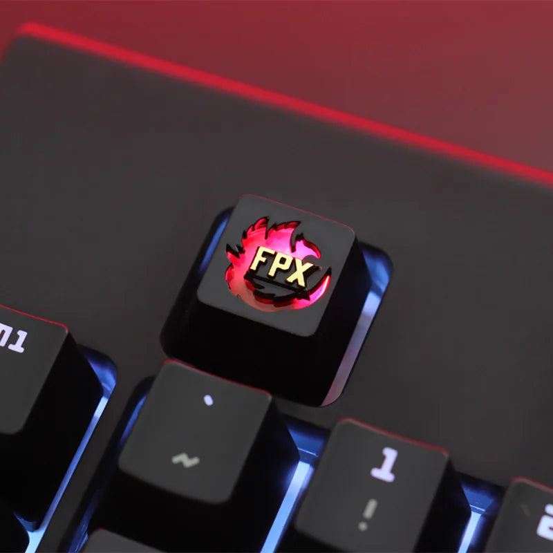 Dropshipping Artisan Custom ESC Keycap Alu Alloy Keycaps for Mechanical Keyboard STEAM R4 Height Stereoscopic