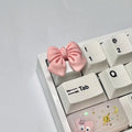 MiFuny Cute Bow Tie Keycap Anime Key Cap OEM R4 Keyboard Cap Custom Kawaii Key Cap for Mechanical Keyboard Accessories Gift