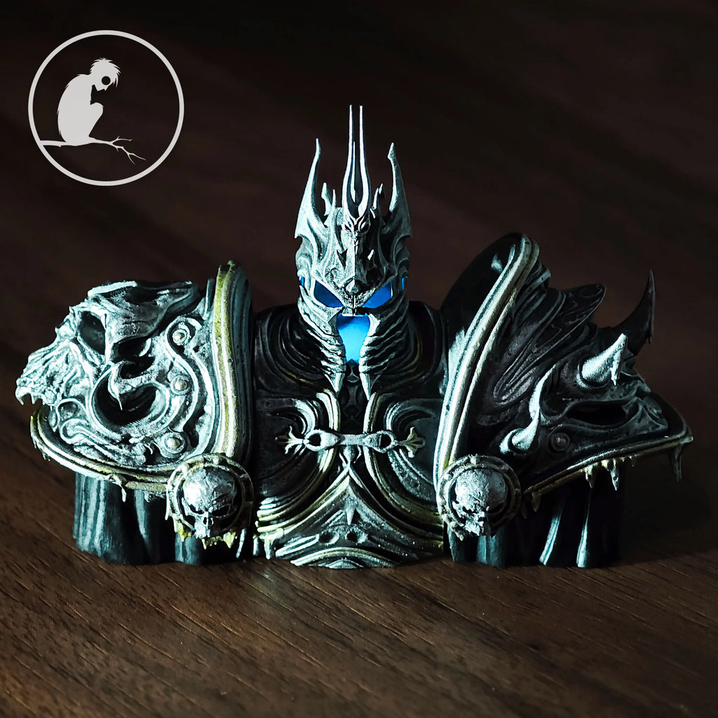 Warcraft Theme Keycap Frostmourne Keycaps Handmade Resin Backlit Key Cap MX Switch Customized Mechanical Keyboard  Accessories