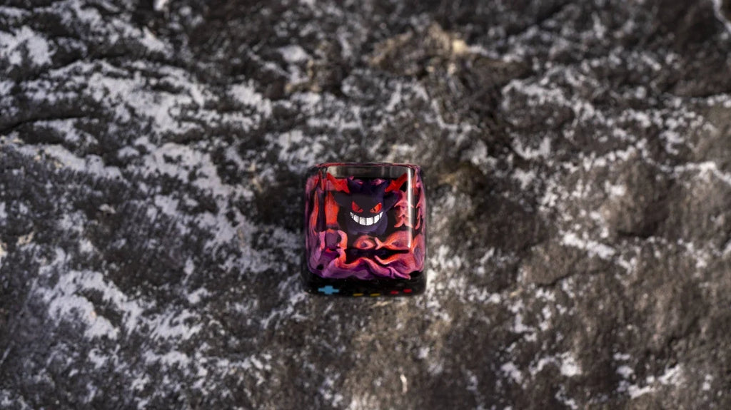 Anime Cartoon Super Transparent PBT Keycap Personality Pink 3D Handmade Cute Gift Mechanical Keyboard Decoration ESC