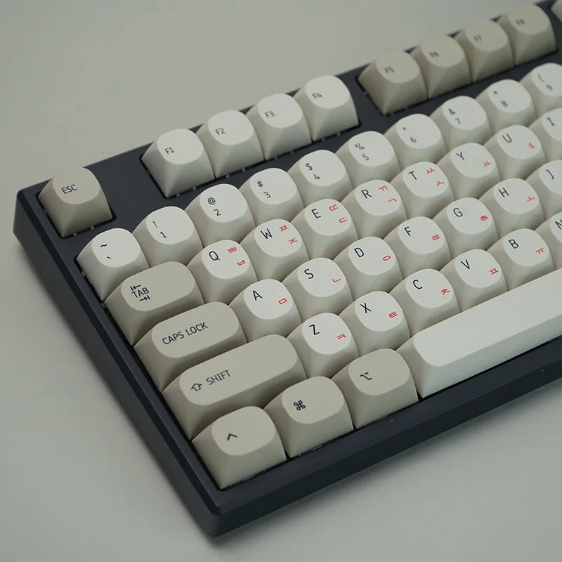 Idobao Retro MA Keycaps for MAC Keyboard Keycap PBT Original Design for Mechanical Keyboard Cherry MX Switches Simplism Key Caps