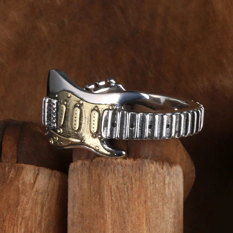 Retro Domineering Ethnic Style Fire-Breathing Dragon Ring Men\\'s Charm Open Ring Punk Motorcycle Rider Jewelry Accessories