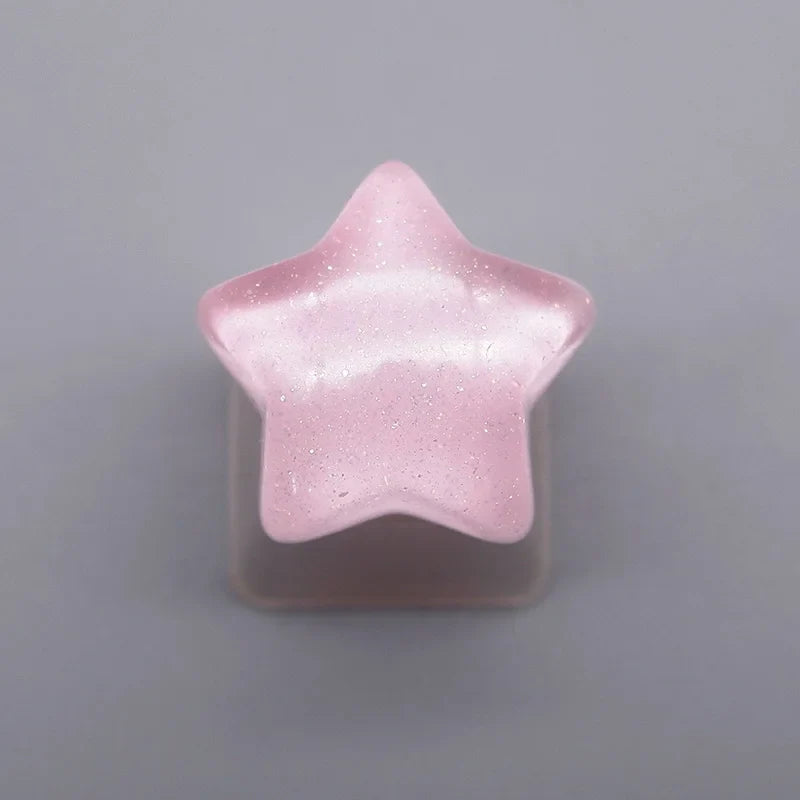 Long Eared Rabbit Personalized Keycap Mechanical Keyboard Special Transparent Cute Gift TabESC Supplementary Decoration Keycap