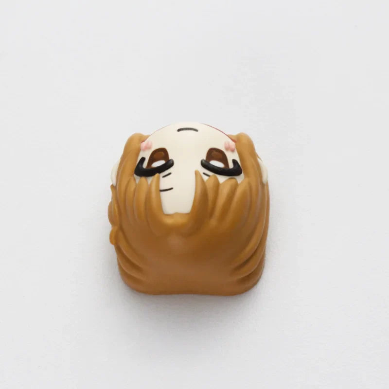 Sword Art Online Theme Keycaps Anime Asuna Personalized Custom Resin Art Keycaps Mechanical Keyboard Cartoon Keycap Accessories