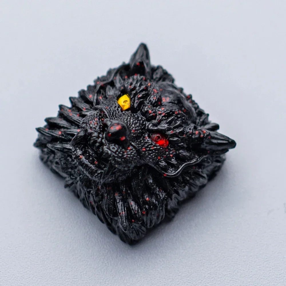 Dragon Keycap Custom 3D Handmade Resin Keycaps for Mechanical Keyboard Customized Cool Key Cap Keyboard Accessories Decoration