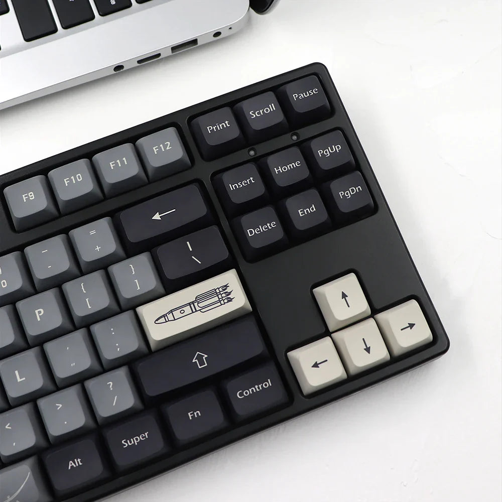 Apollo Theme XDA Keycap German French Spain iso Key Dye Sub Keycaps For TKL87 GMMKPRO 7u Spacebar AZERTY Keyboard Cap Custom Set