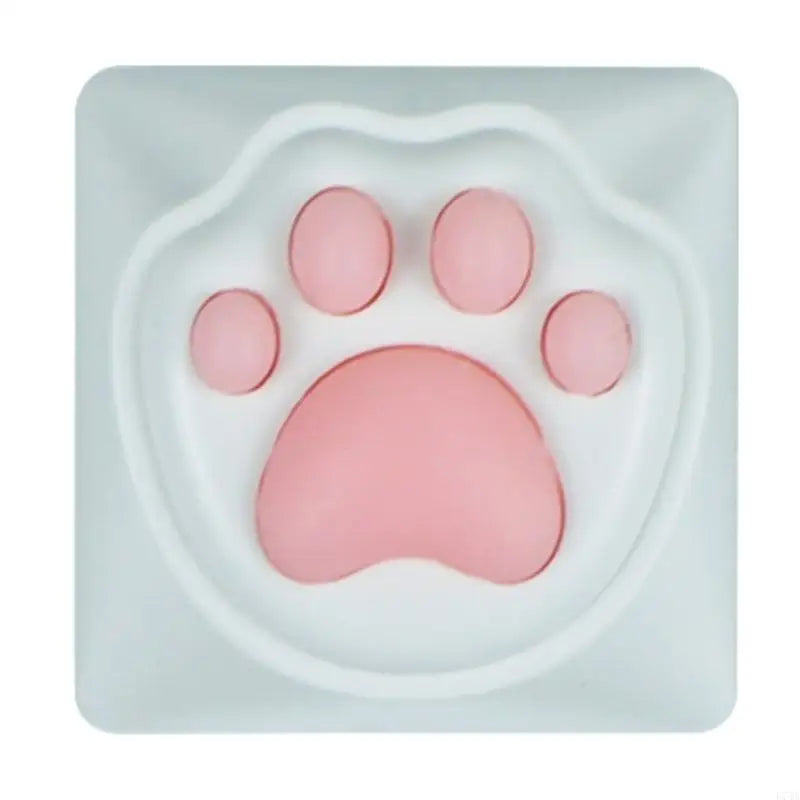 L74A Fun Keycaps for MX Mechanical Keyboards Animal Claw with Soft Silicone Pad Corrosion-Resistant Keycaps Accessories