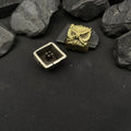 Pure Copper Point Keycap Owl Original Personality Customized Artisan Keycaps Cross Axis Universal Mechanical Keyboard Accessory