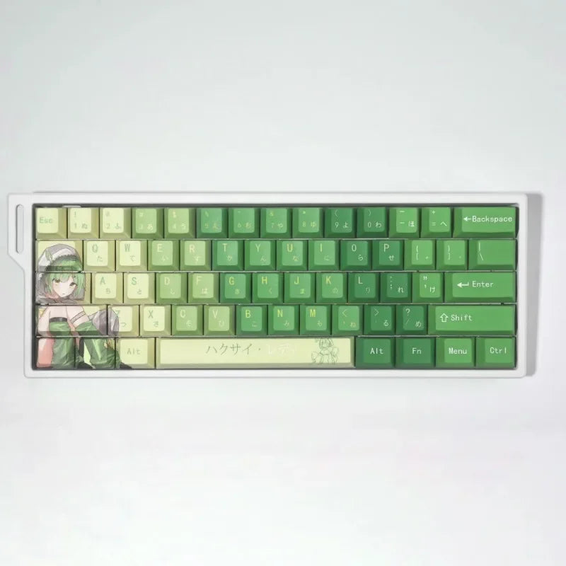 Keycaps for Keyboard with Japanese Layout Anime Keycaps PBT Dye-Sublimation Thick Keycaps Cherry Profile133 134 135Keys
