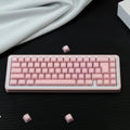 142 Keys SA Profile Keycaps Custom Marble Themed Double Shot PBT White Translucent Keyboards Keycap for MX Switch Game Keyboard