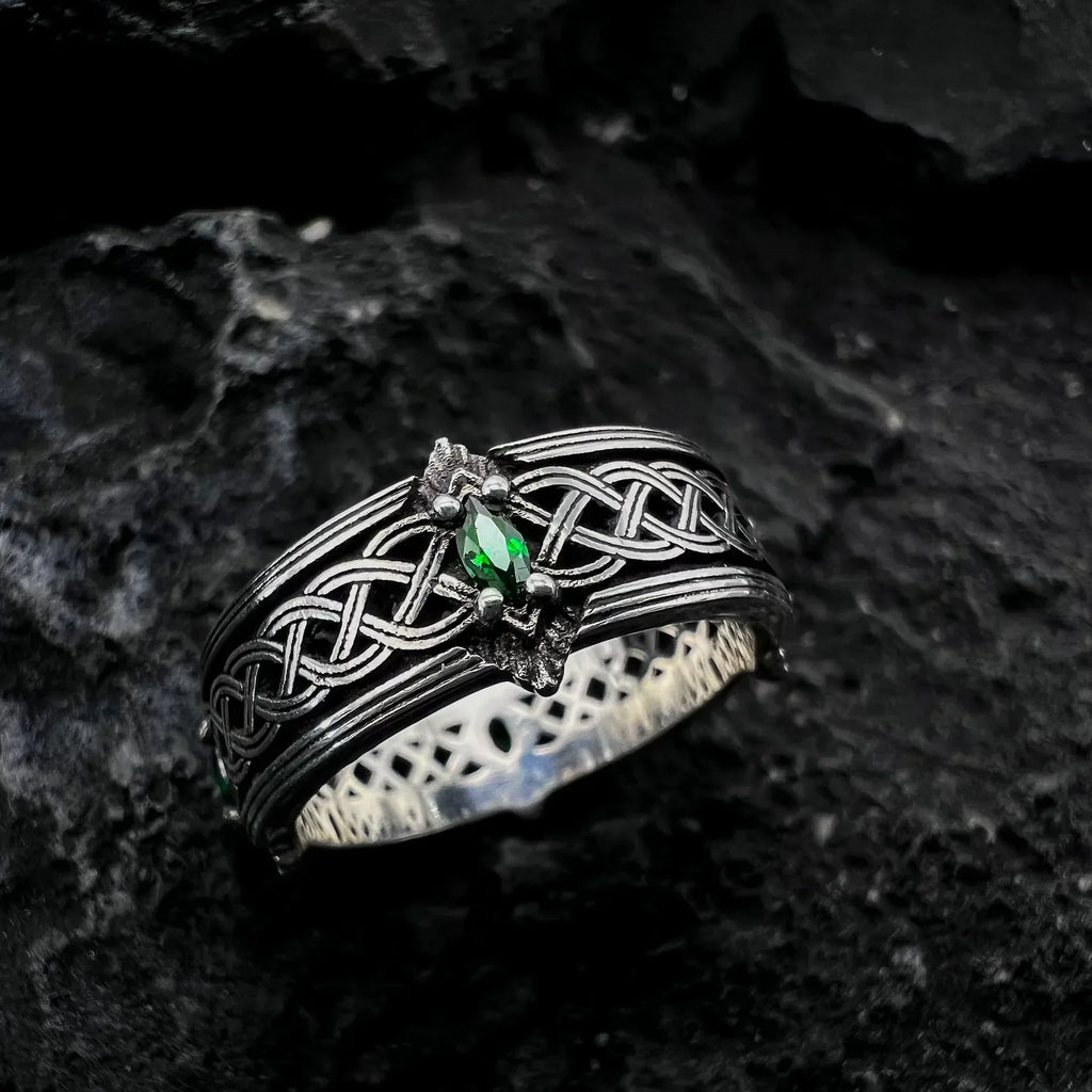 Punk Trend Spider Insect Open Adjustable Ring Men Street Hip Hop Fashion Cool Jewelry Boy Gift