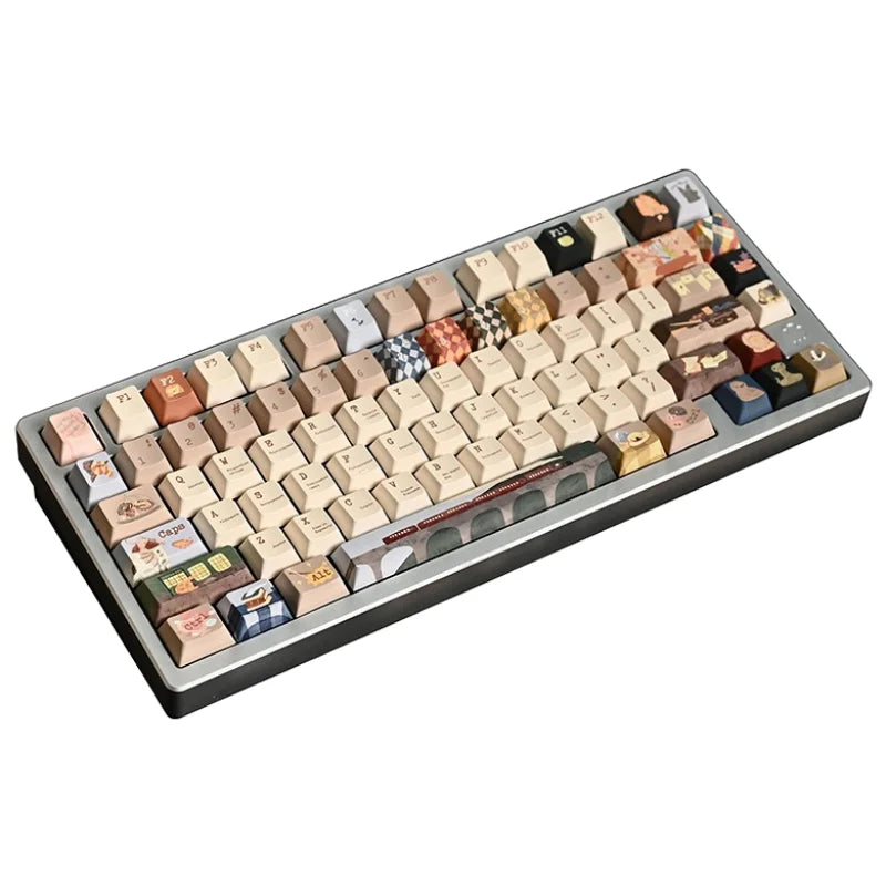 Diagon Alley Theme Keycaps Set PBT Sublimation SOA Cherry Profile Keycaps for Mechanical Keyboard Accessories Custom Key Caps