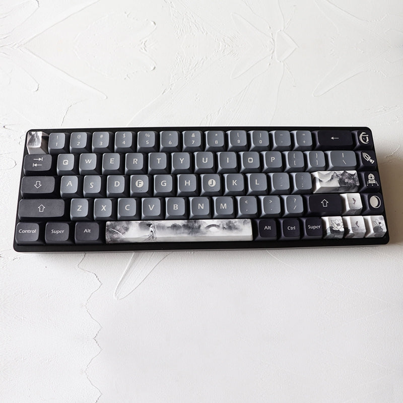 DIY Mechanical Keyboard PBT OEM Profile Direction ESC Enter Keycap Five Sides Dye Subbed Keycap for Cherry MX Switch