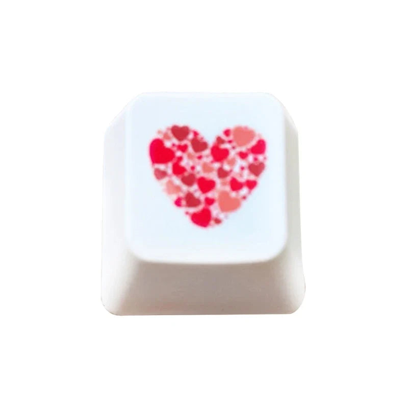 1PC PBT Custom Cartoon Anime for Cat Keycap Bottom Backlit Keycaps OEM Profile for DIY Mechanical Keyboard Children's Gi