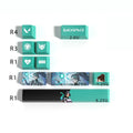 Valorant Keycap PBT OEM 10/14/29/108 Key Sage Artisan Keycap Set Custom Gamer Keyboard Accessories Mechanical Keyboard Gifts